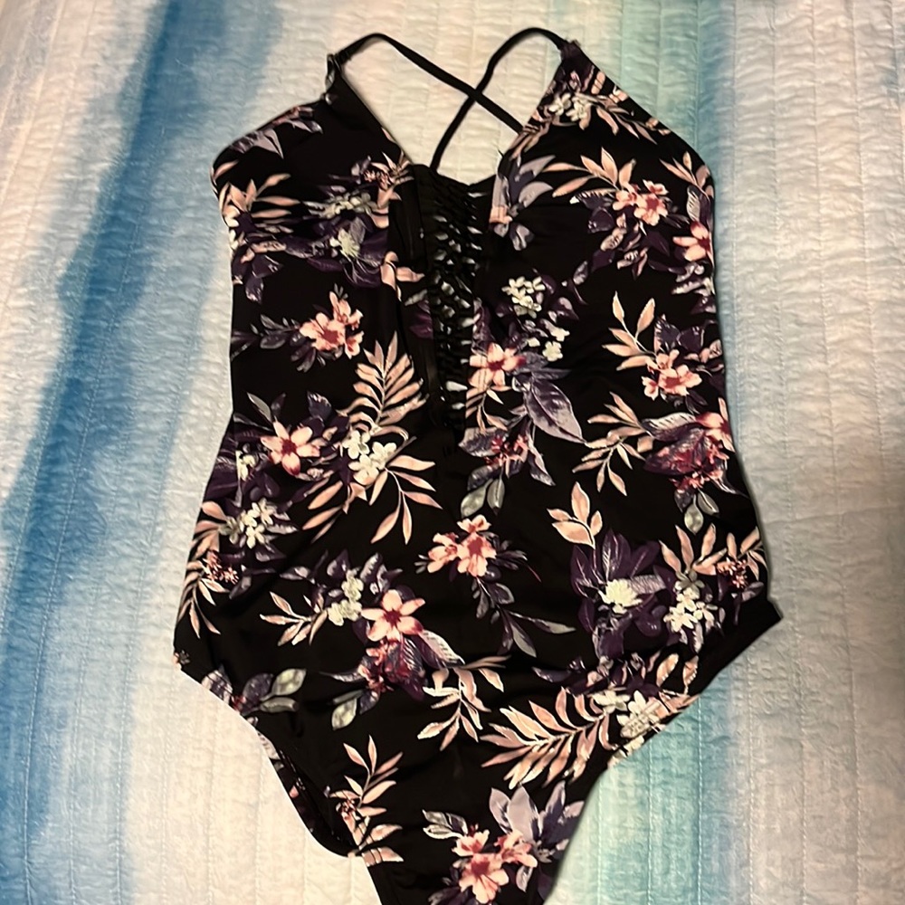 Small Black and Purple one piece